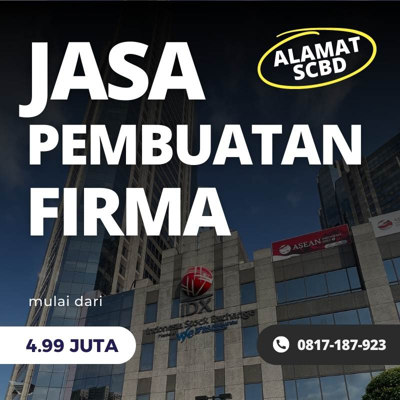 Jasa Pembuatan Firma - Alamat Gedung BEI SCBD