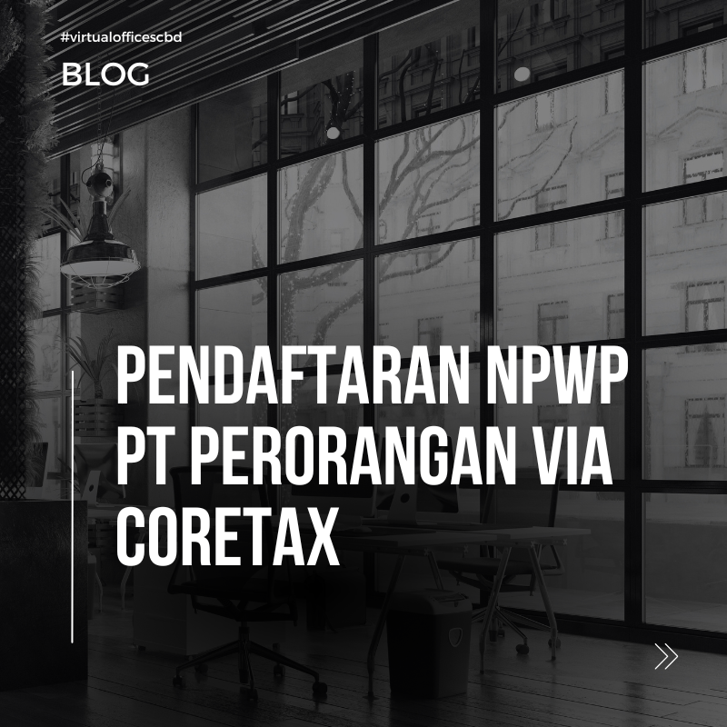 image Pendaftaran NPWP PT Perorangan Via Coretax